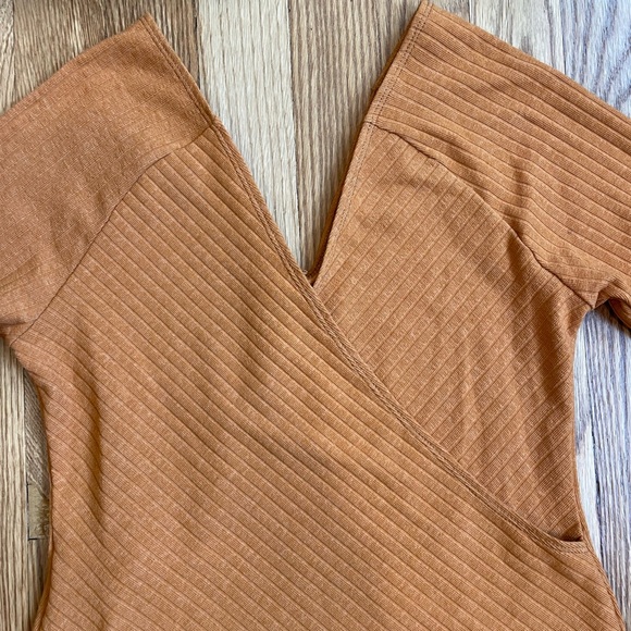 Anthropologie Maeve Burnt Orange Top - Picture 2 of 8